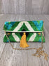 Chenille clutch Purse